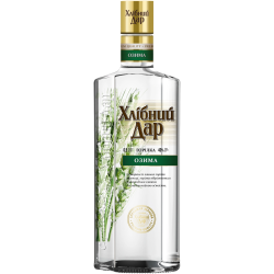 Vodka Hlebnij Dar Winter Wheat 0.5L Alk 40%